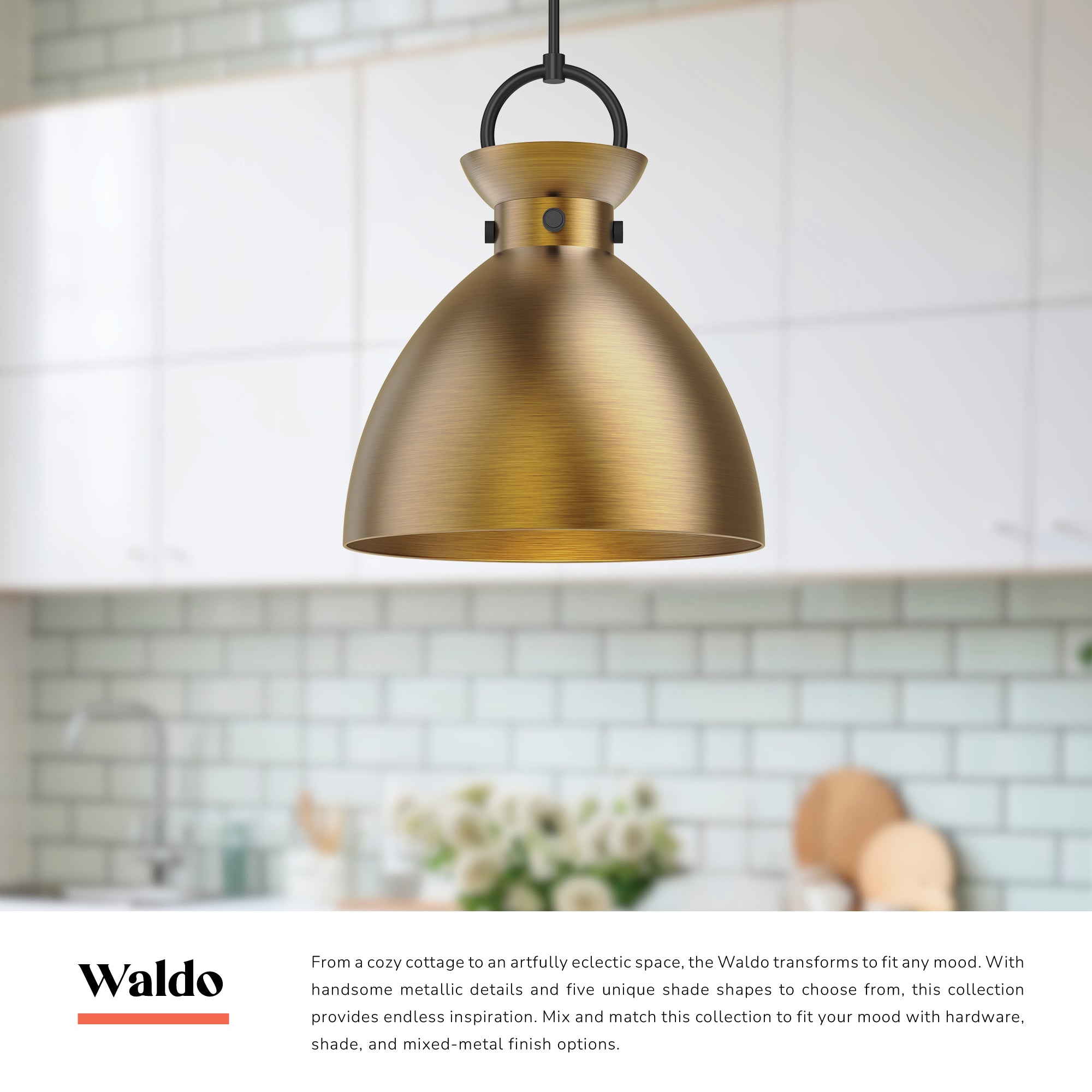 Waldo 18-in Pendant