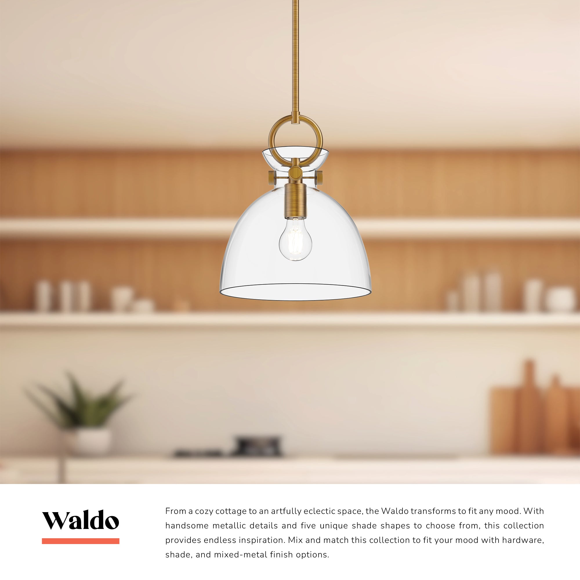 Waldo 11-in Pendant