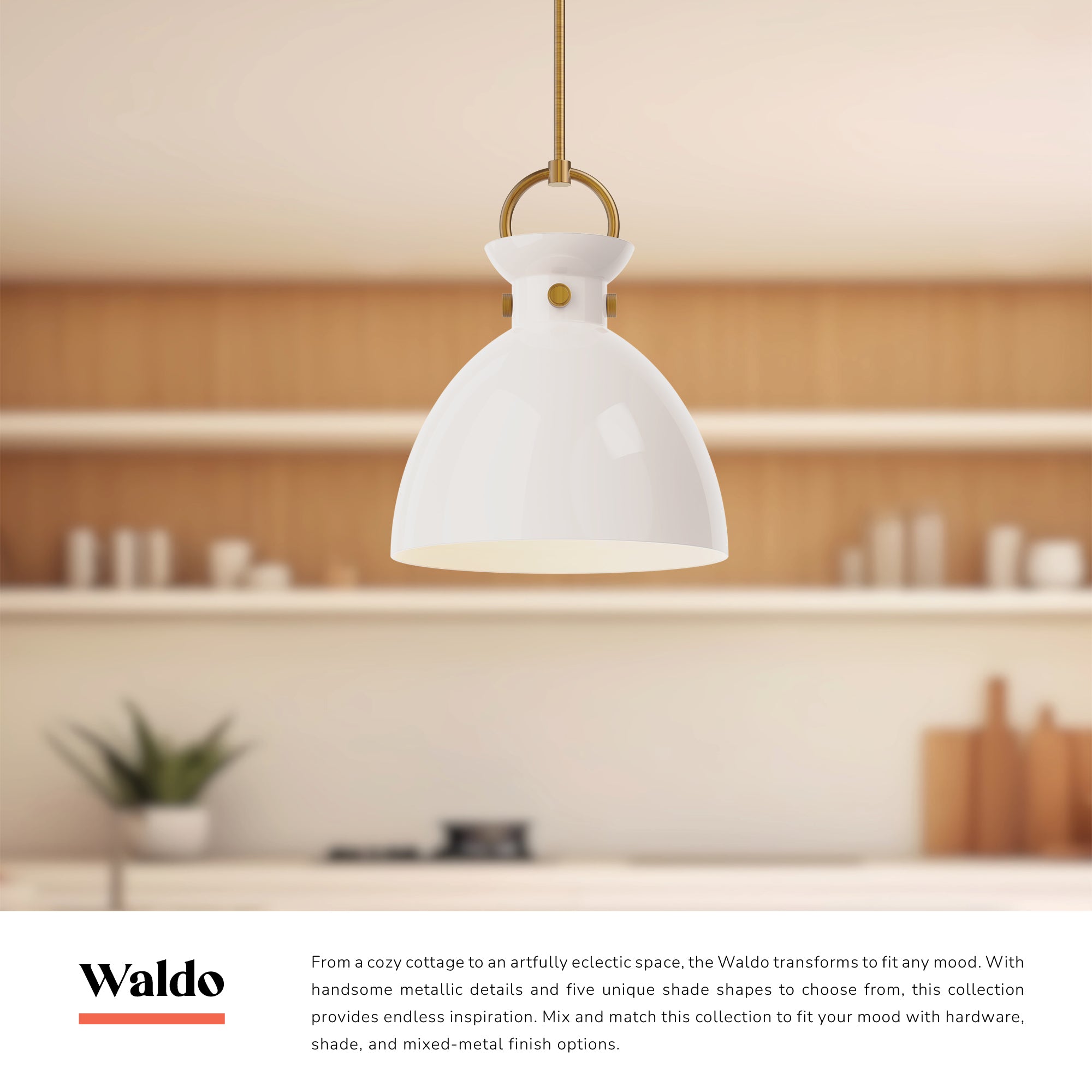 Waldo 14-in Pendant