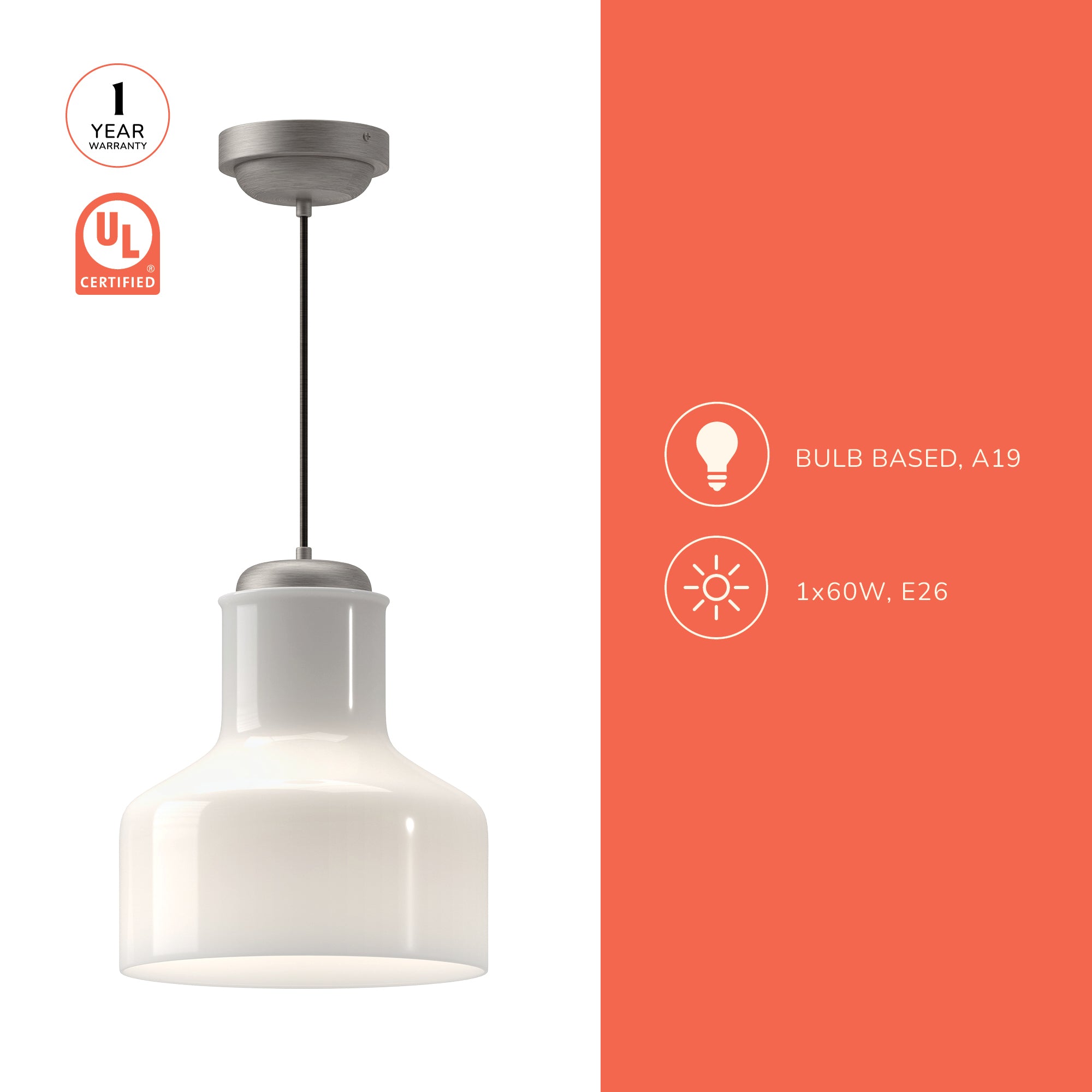 Westlake 11-in Pendant