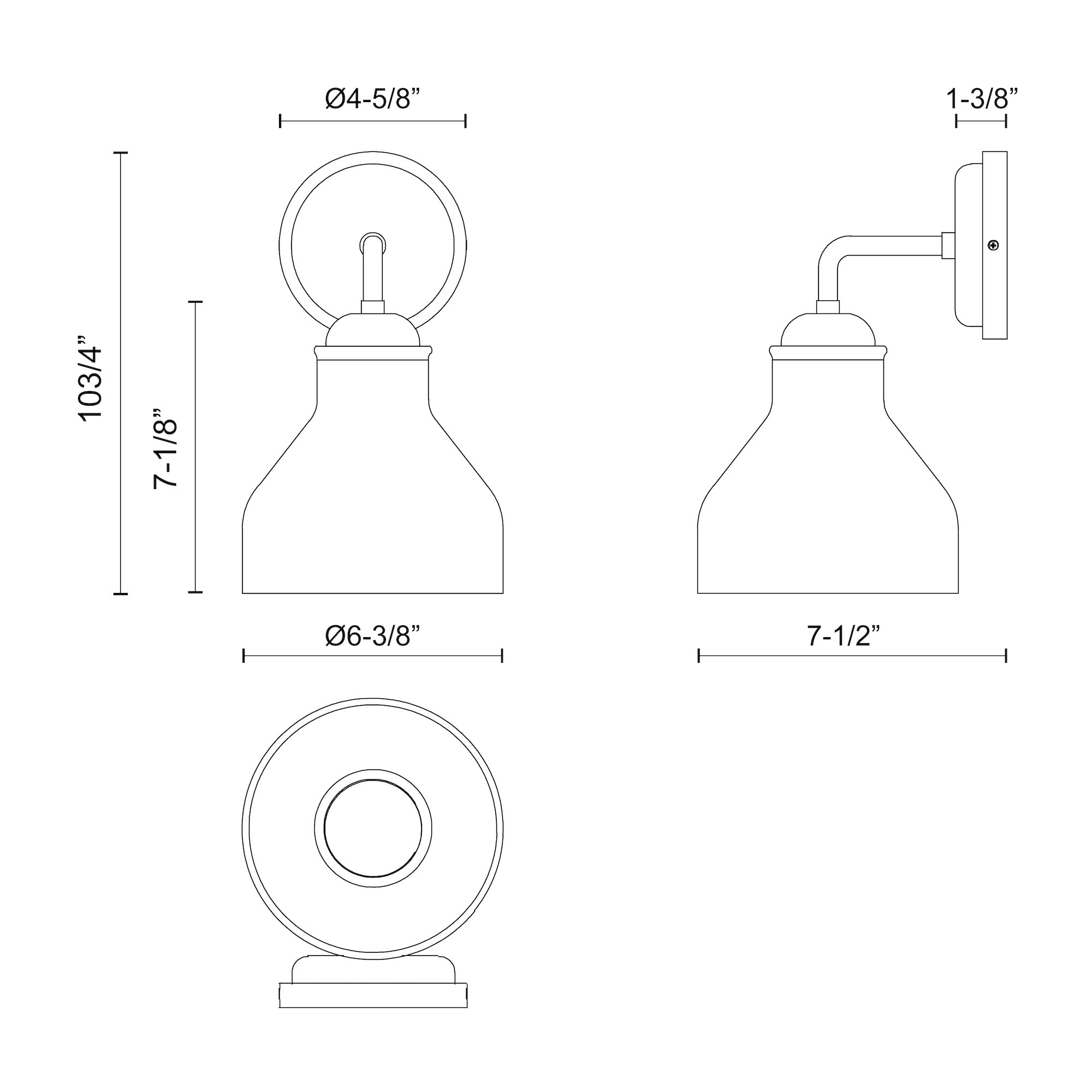 Westlake 6-in Wall/Vanity Light