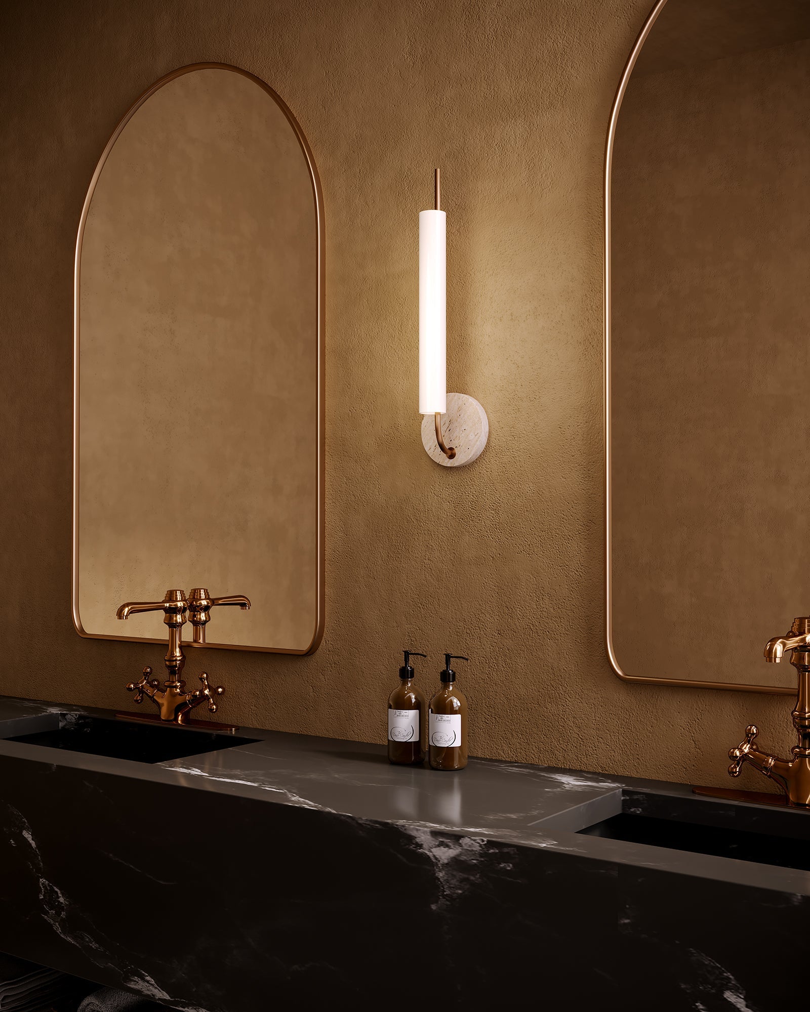 Wick 20-in Wall Sconce