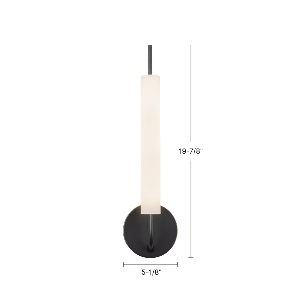 Wick 20-in Wall Sconce