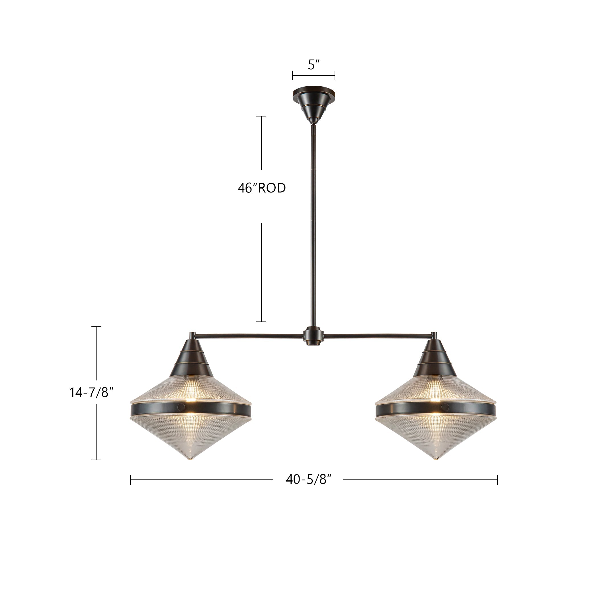 Willard 41-in Linear Pendant