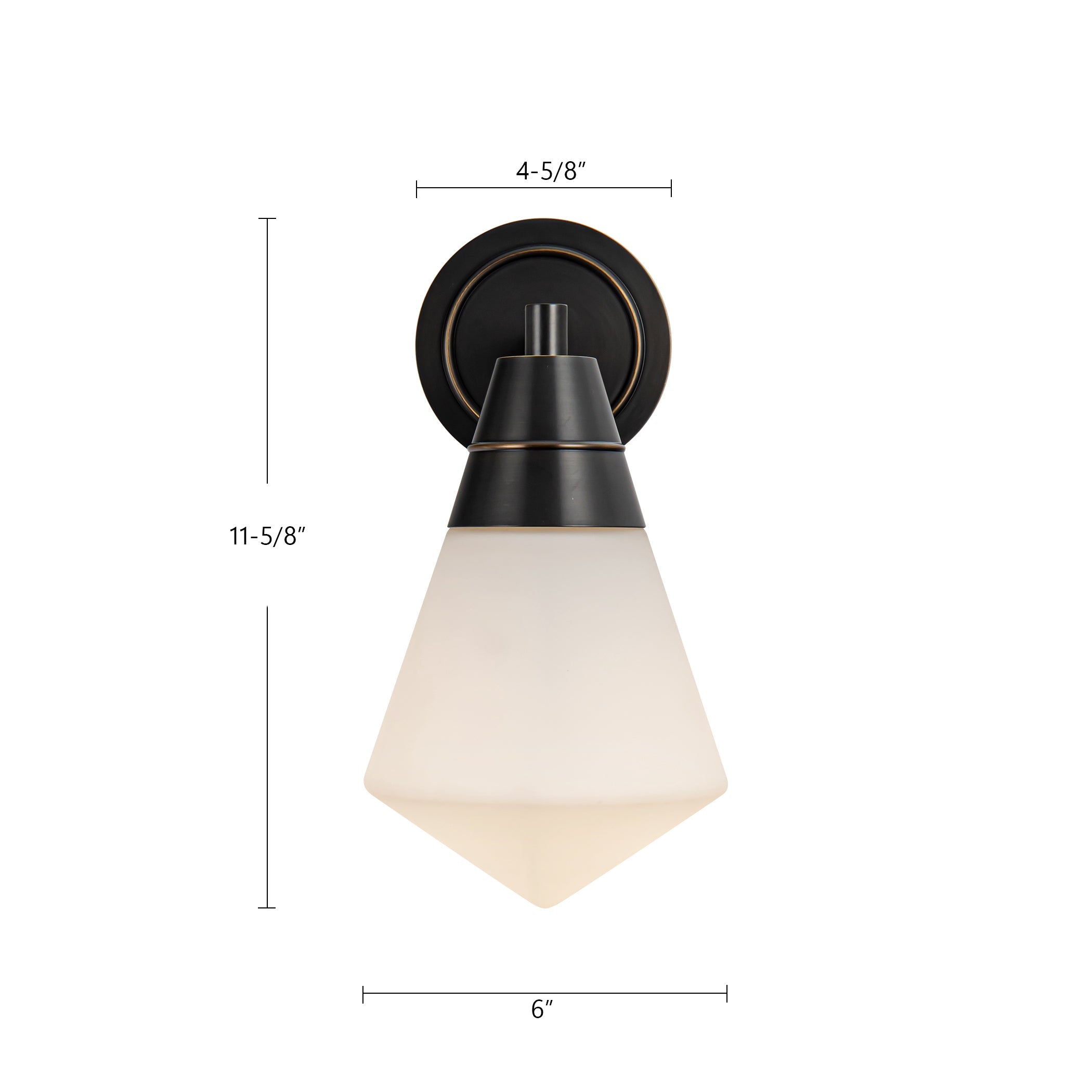 Willard 6-in Wall/Vanity Light