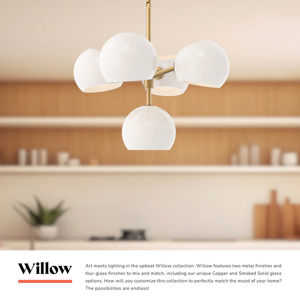 Willow 18-in Chandelier