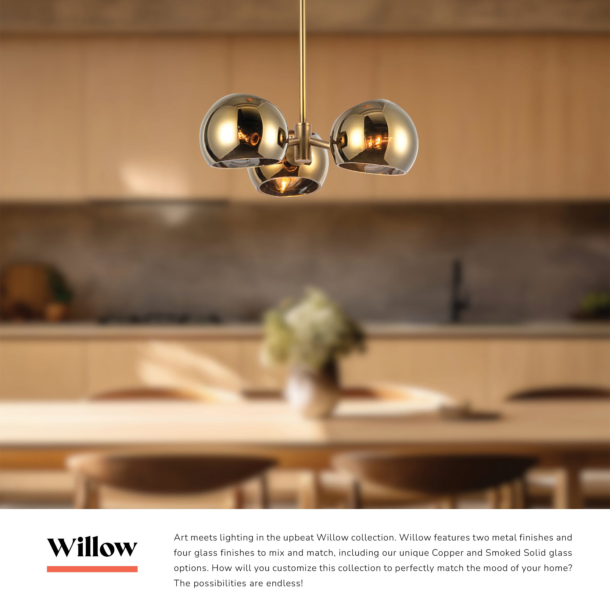 Willow 16-in Pendant