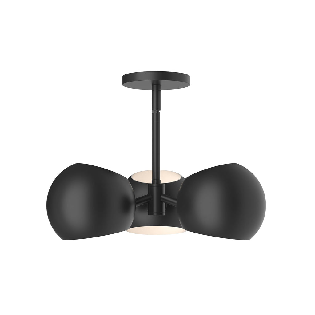 Willow 16-in Pendant — Matte Black