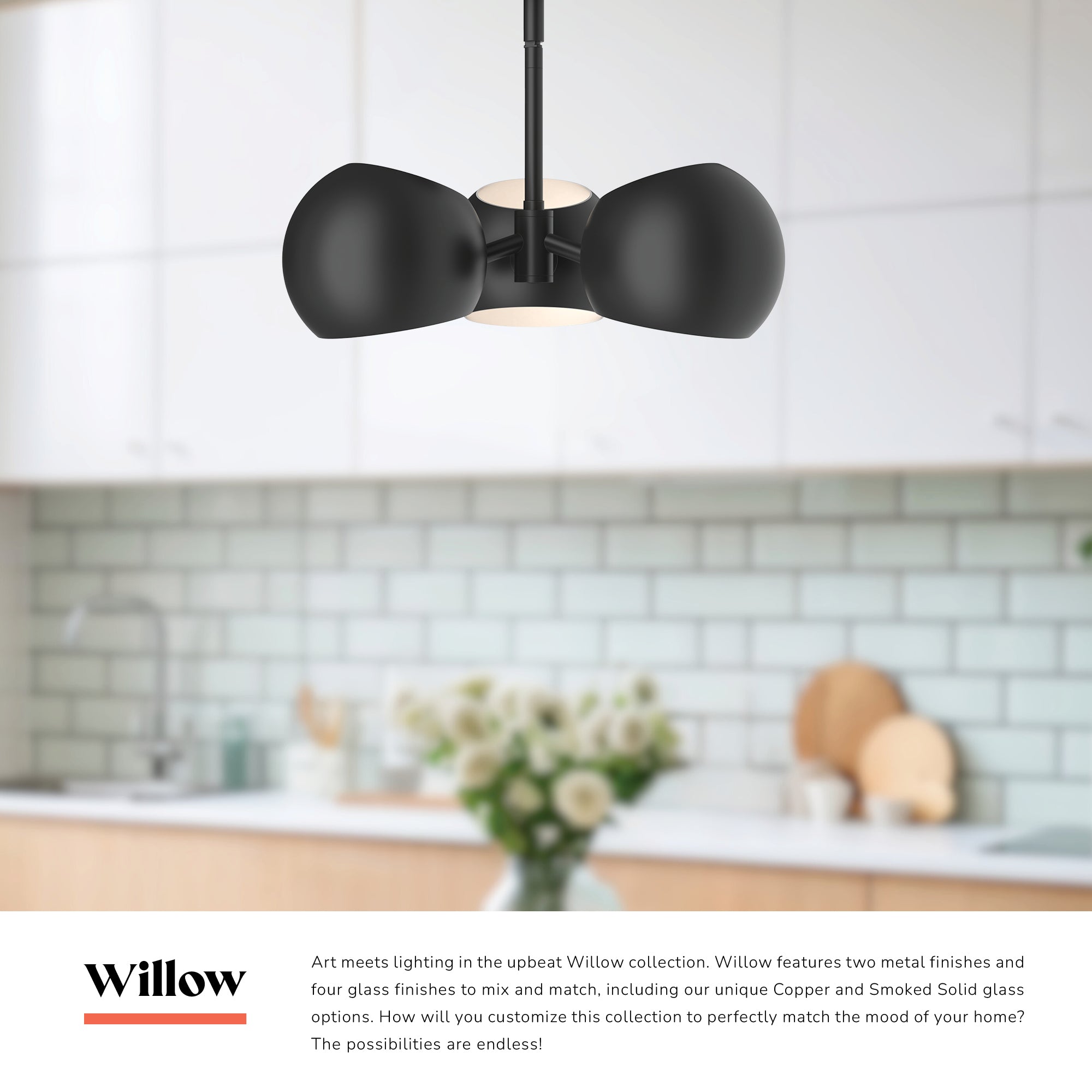Willow 16-in Pendant