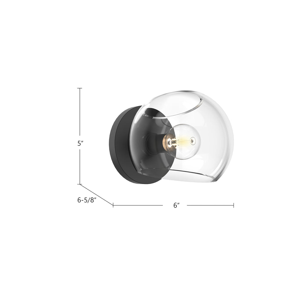 Willow 6-in Wall/Vanity Light