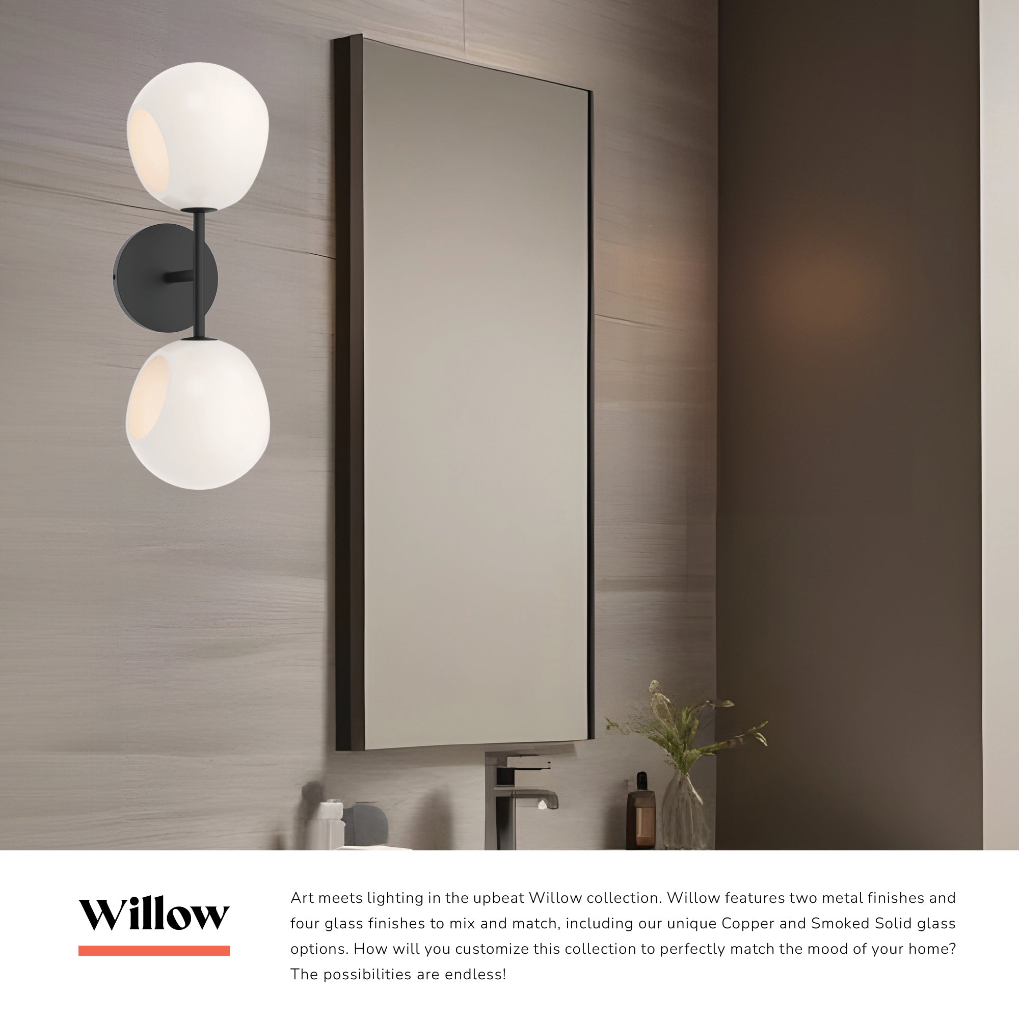 Willow 17-in Wall/Vanity Light