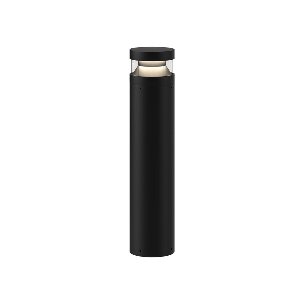 Windermere 28-in Exterior Bollard — Black [Universal Voltage]