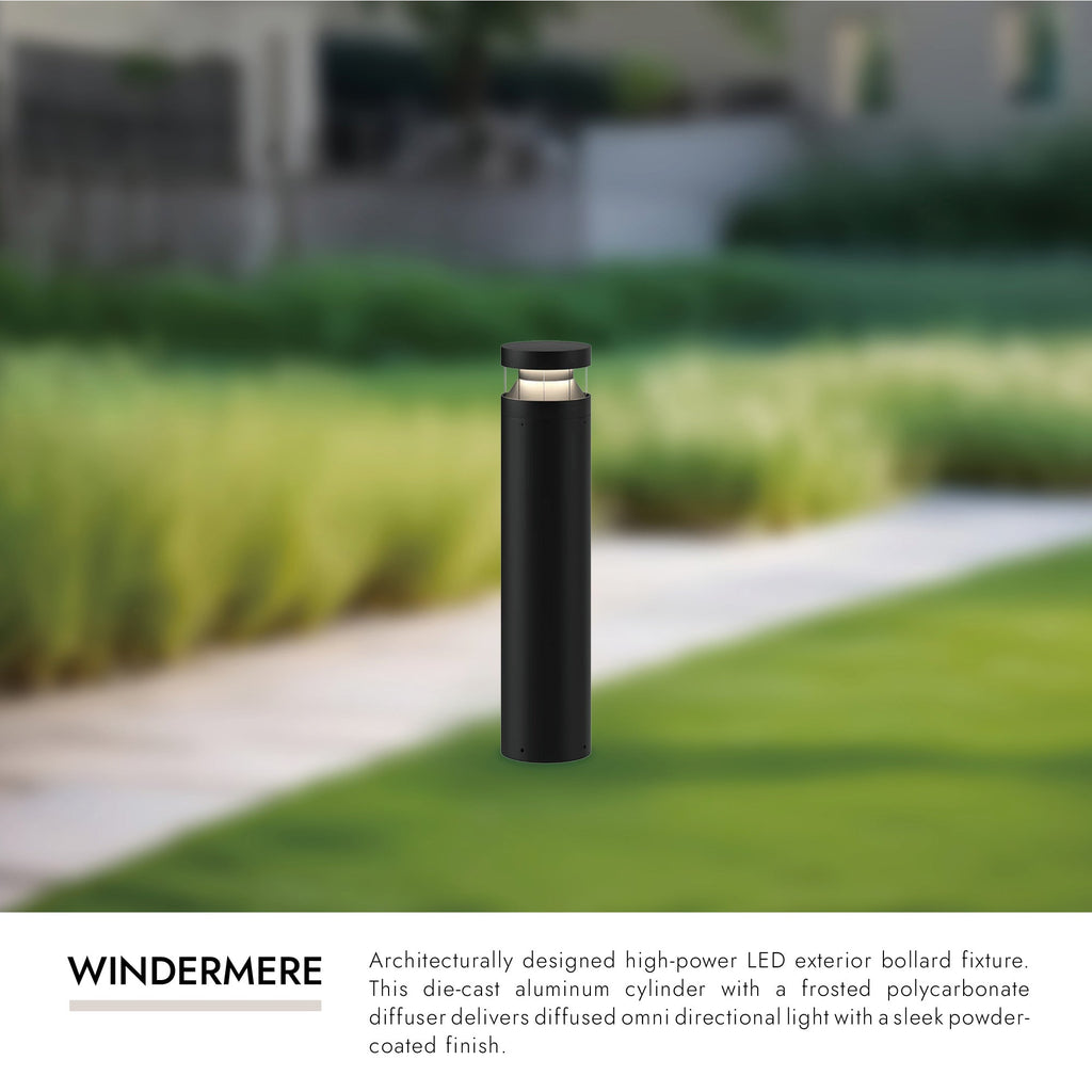 Windermere 28-in Exterior Bollard