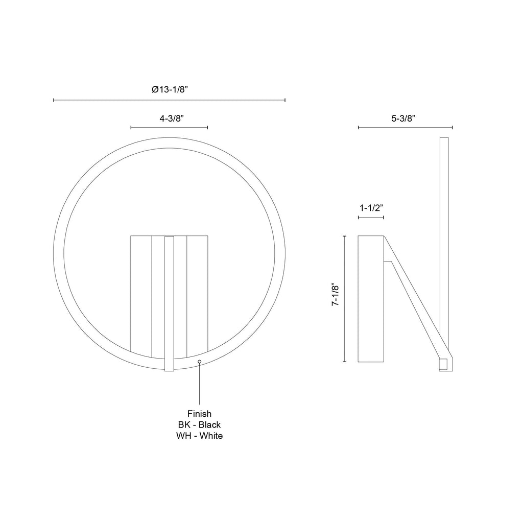 Roda 13-in Wall Sconce