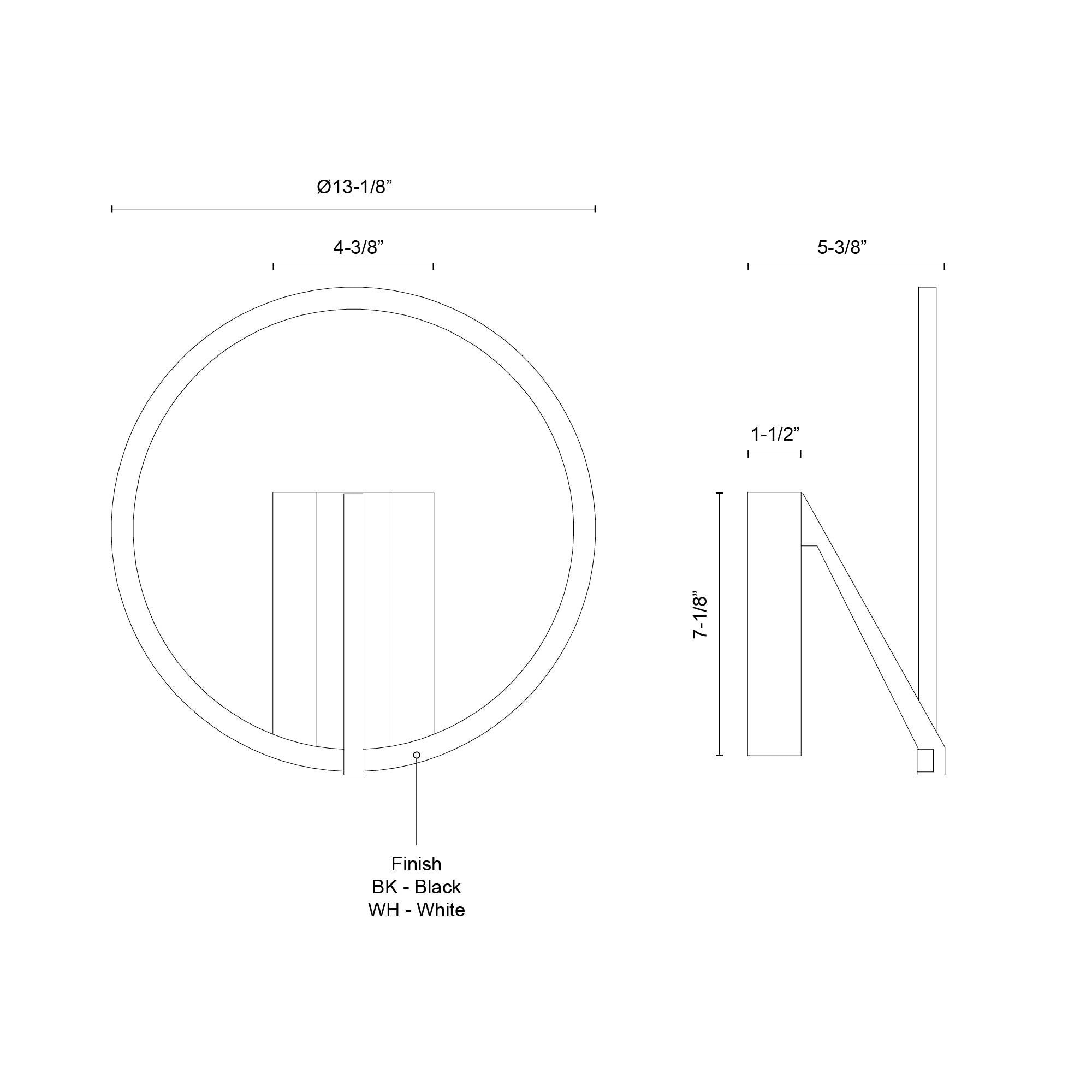 Roda 13-in Wall Sconce