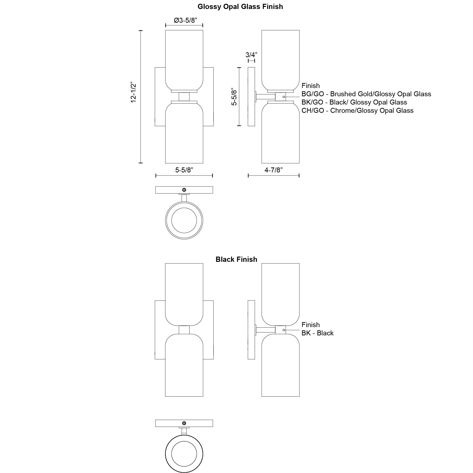 Nola 12-in Wall Sconce
