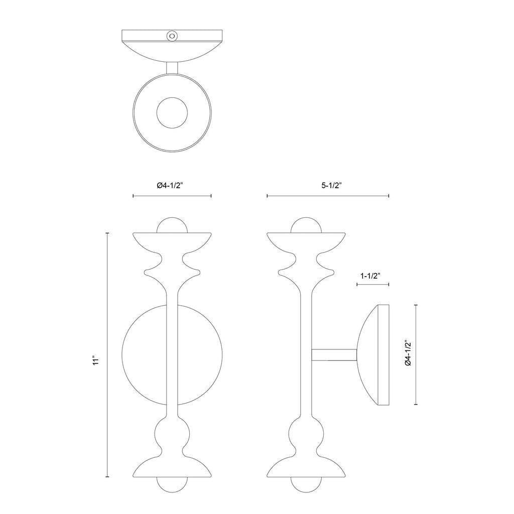 Cadence 11-in Wall/Vanity Light