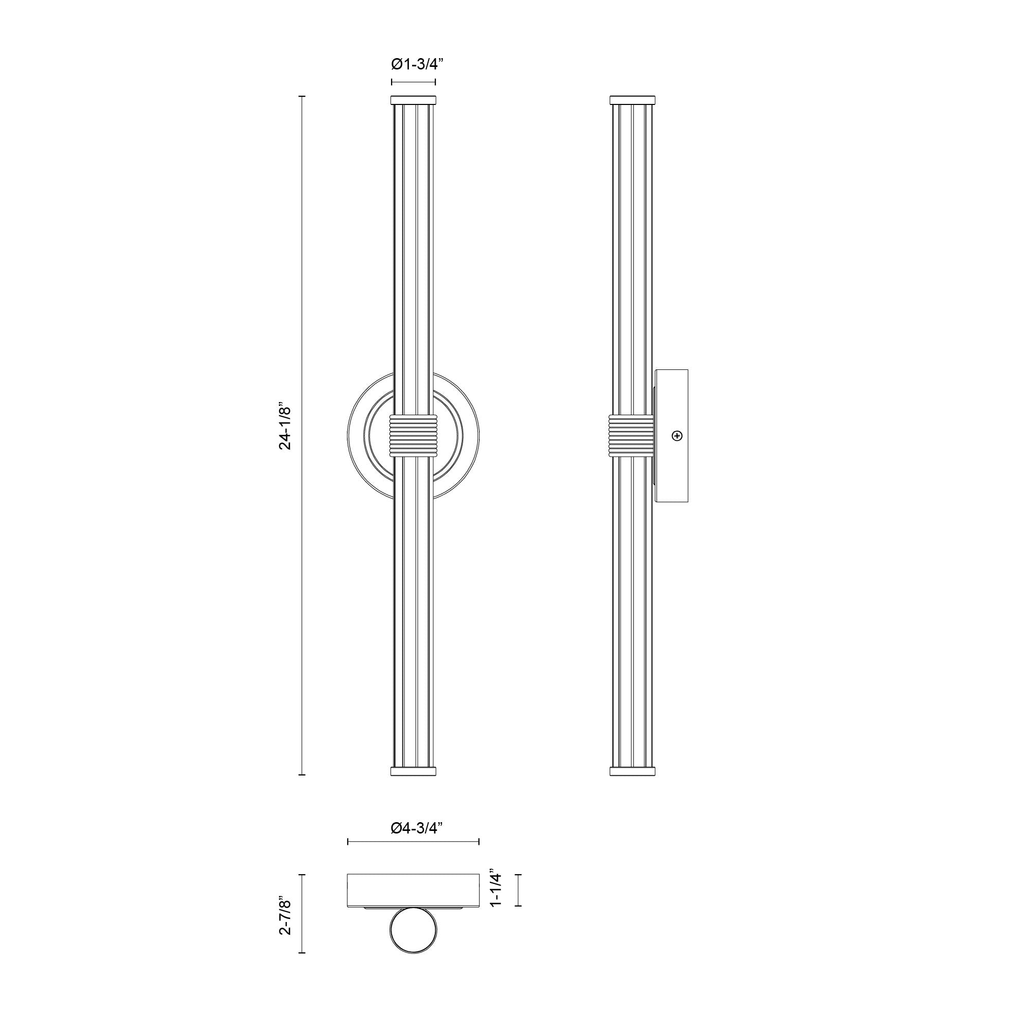 Elsie 24-in Wall/Vanity Light