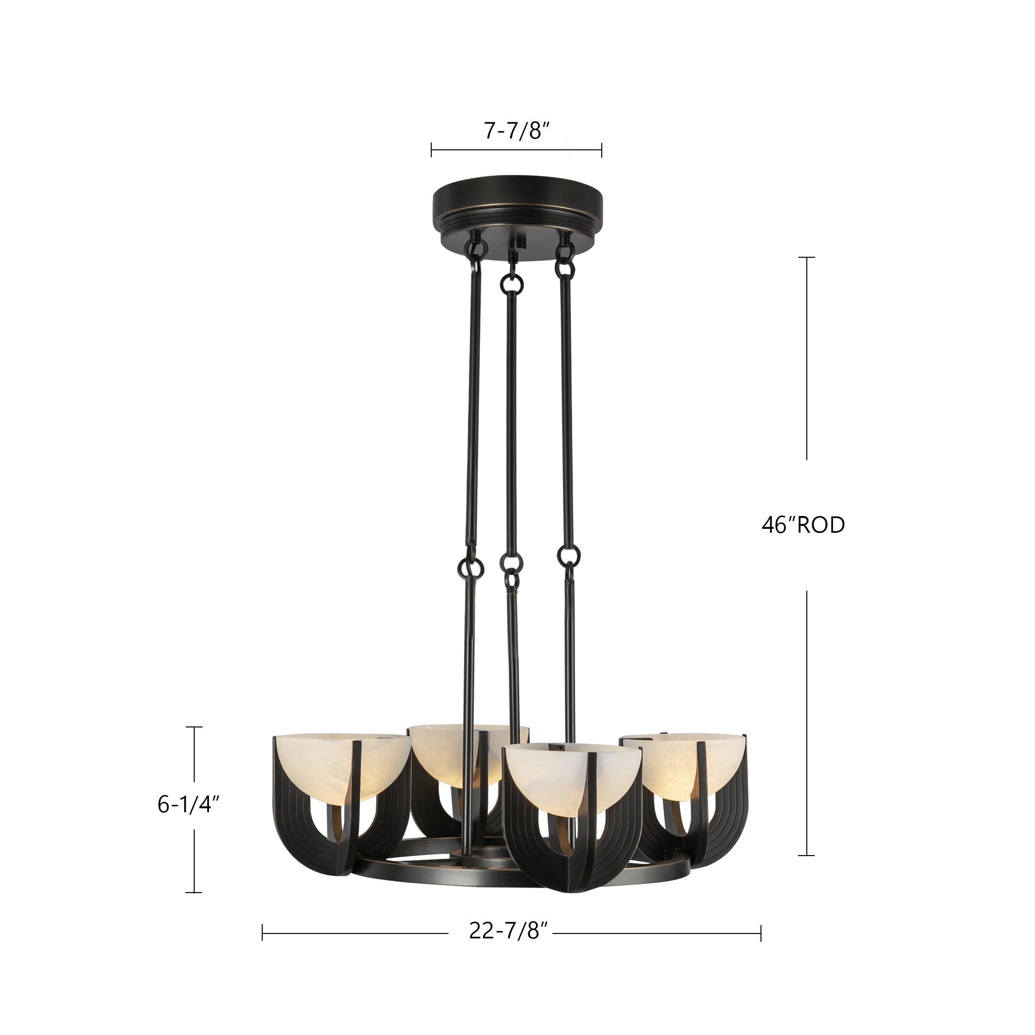 Wynwood 32-in Chandelier