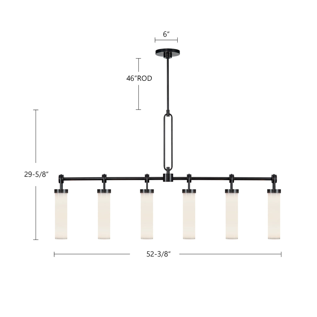 Wynwood 52-in Linear Pendant