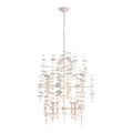 Yukari 41-in Chandelier — Matte White