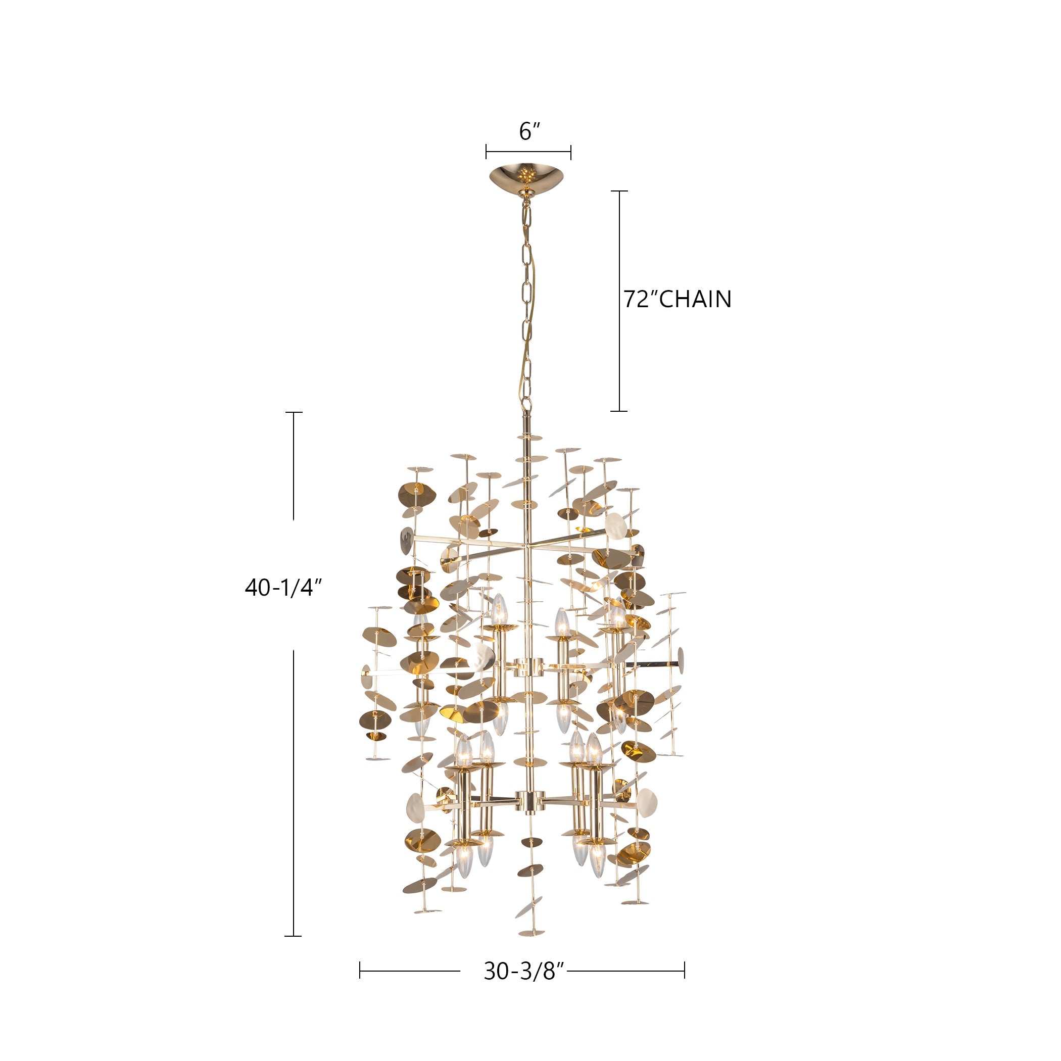Yukari 41-in Chandelier