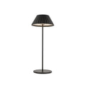 Zola 14-in Table Lamp — Black