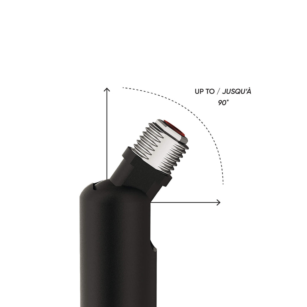 Sloped ceiling adaptor Powerstem  - Black