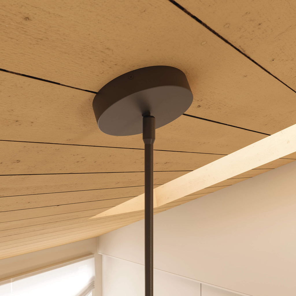 Sloped ceiling adaptor Powerstem  - Black