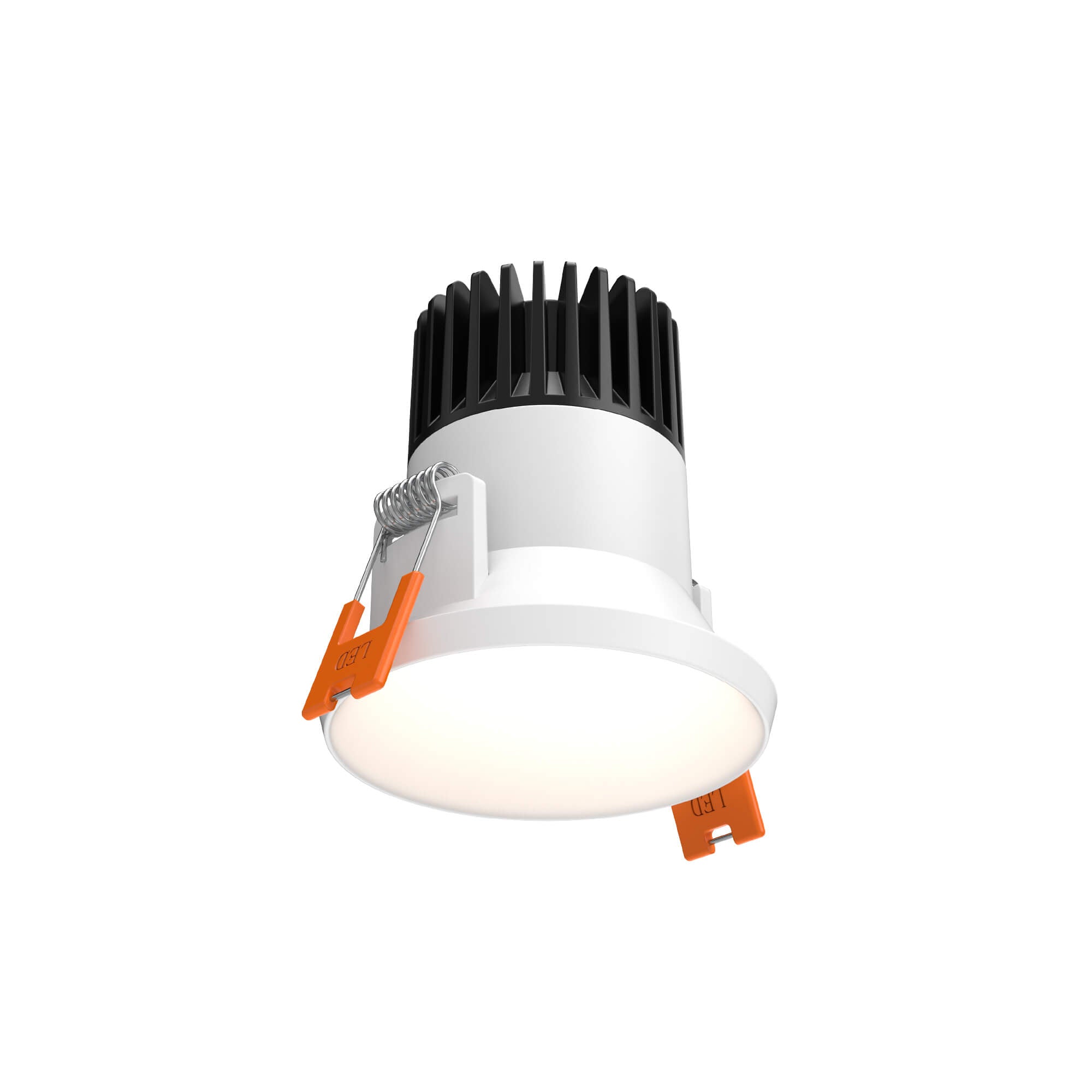 2in almost trimless downlight, 5CCT & Dim-To-Warm - Black