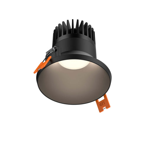 3in almost trimless downlight, 5CCT & Dim-To-Warm - Black