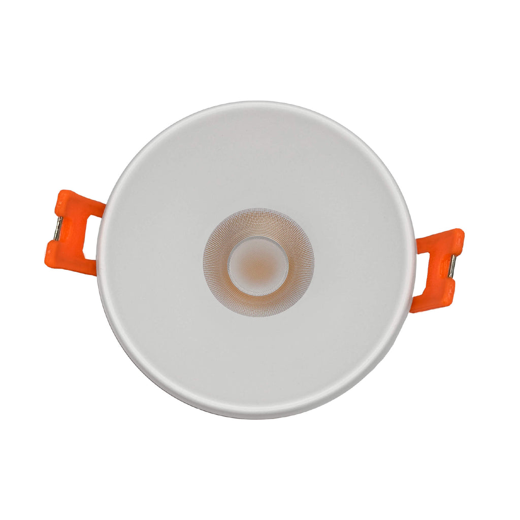 4in almost trimless downlight, 5CCT & Dim-To-Warm - Black