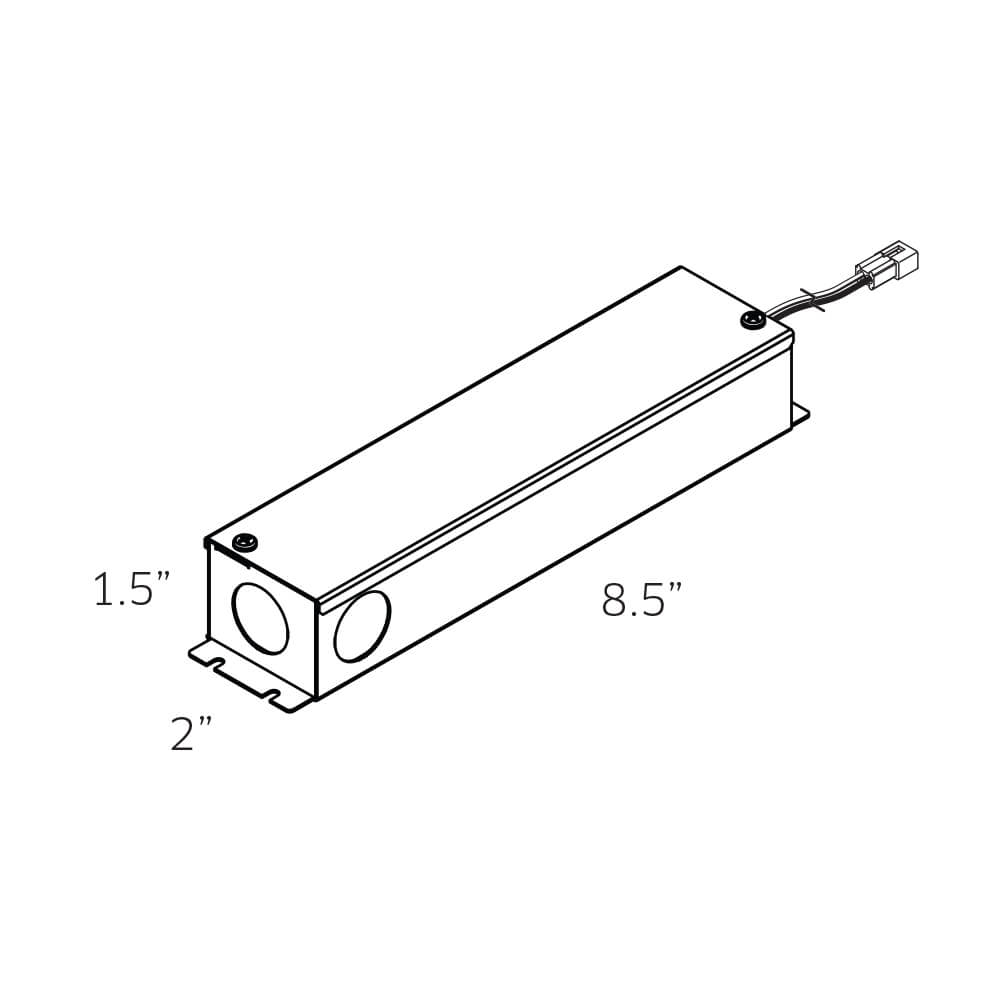 6W dimmable hardwire driver