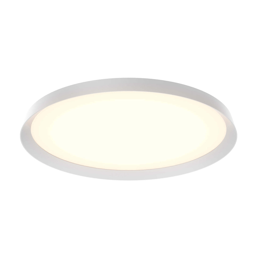 Plafonnier double 21 po — 5CCT, Noir
