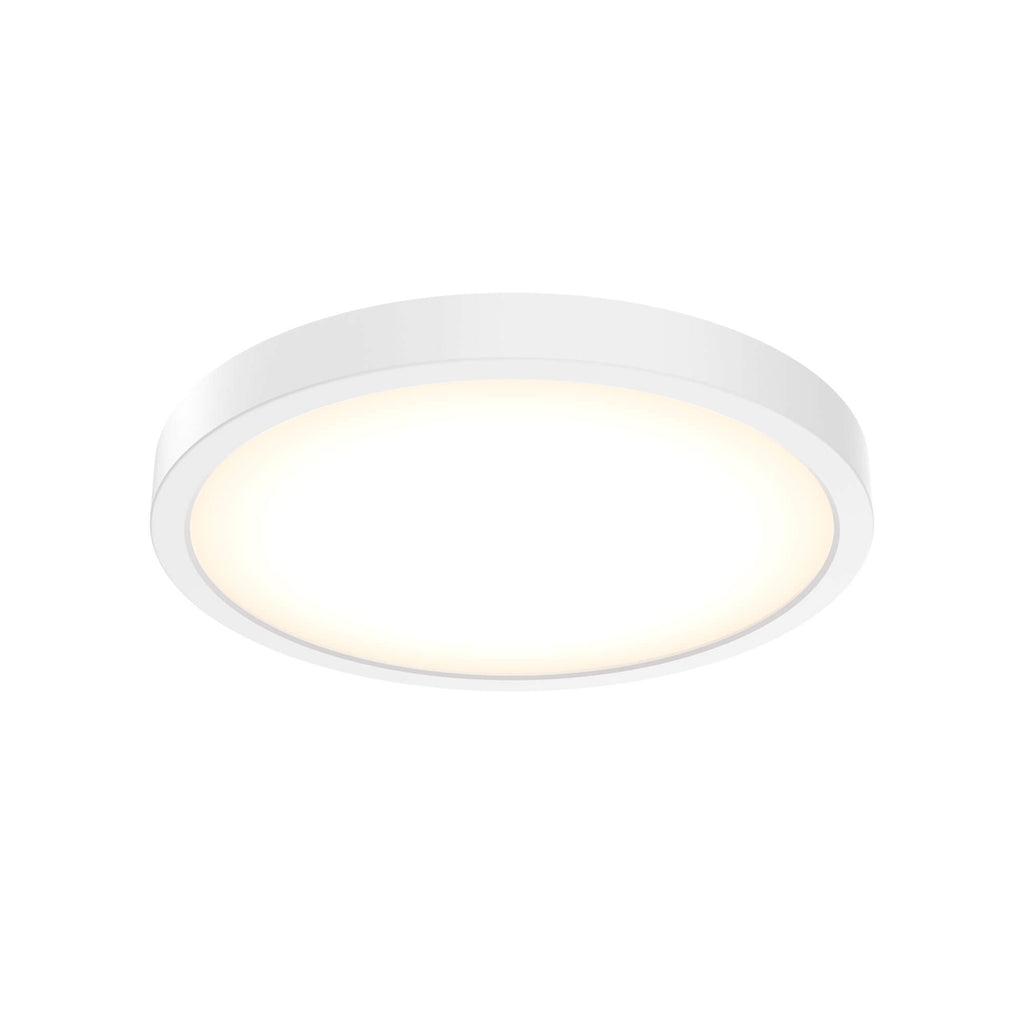 Round Flush Mount, universal 120V-347V, 0-10V dimming