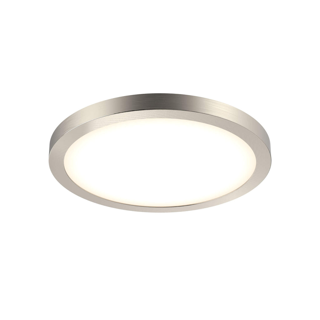 Round Flush Mount, universal 120V-347V, 0-10V dimming