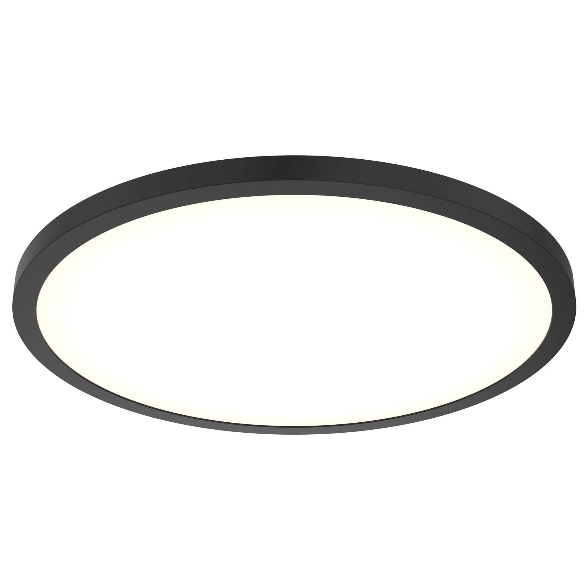 Round Flush Mount, universal 120V-347V, 0-10V dimming