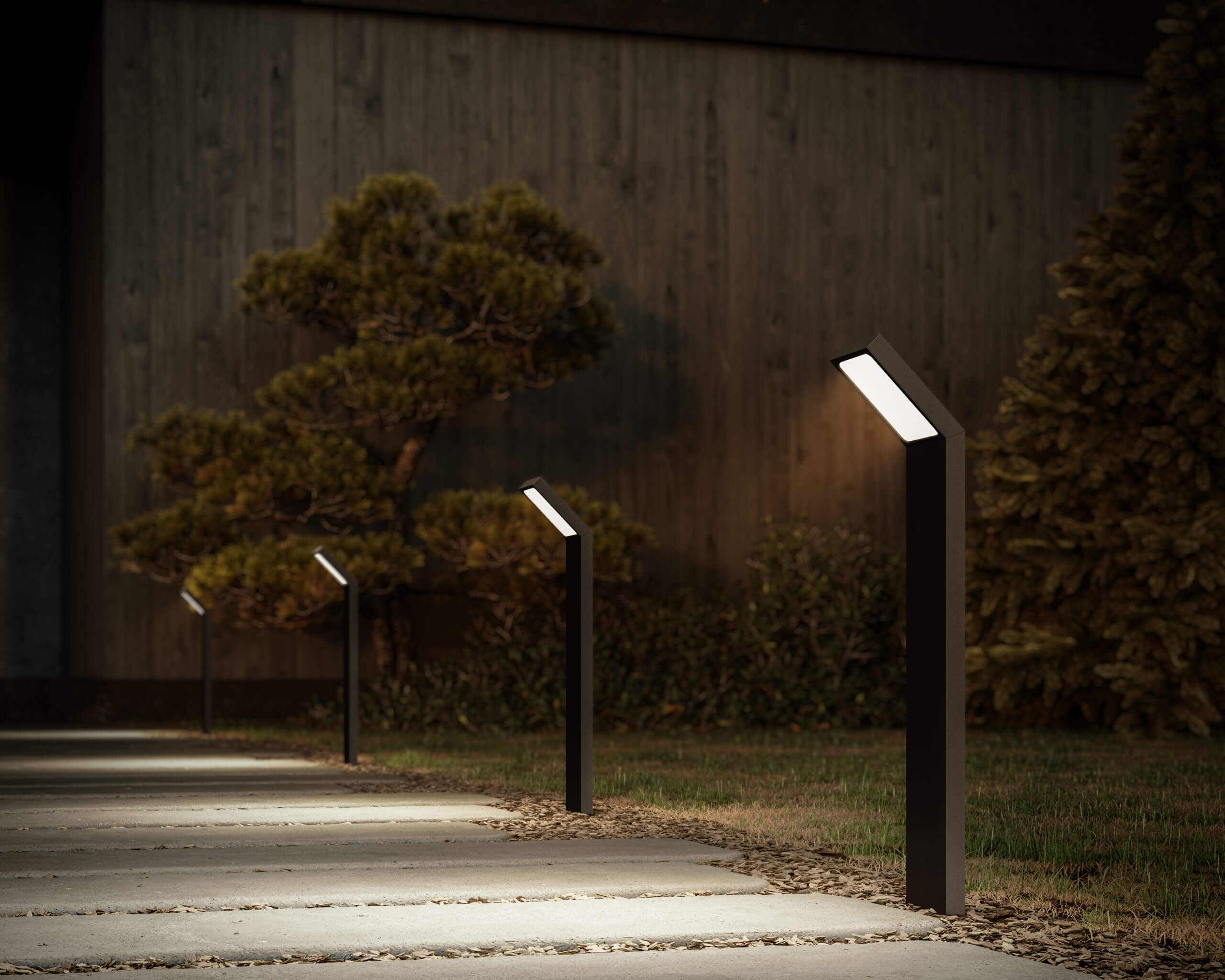Dals Connect PRO Smart Slim 45° angled Path Light