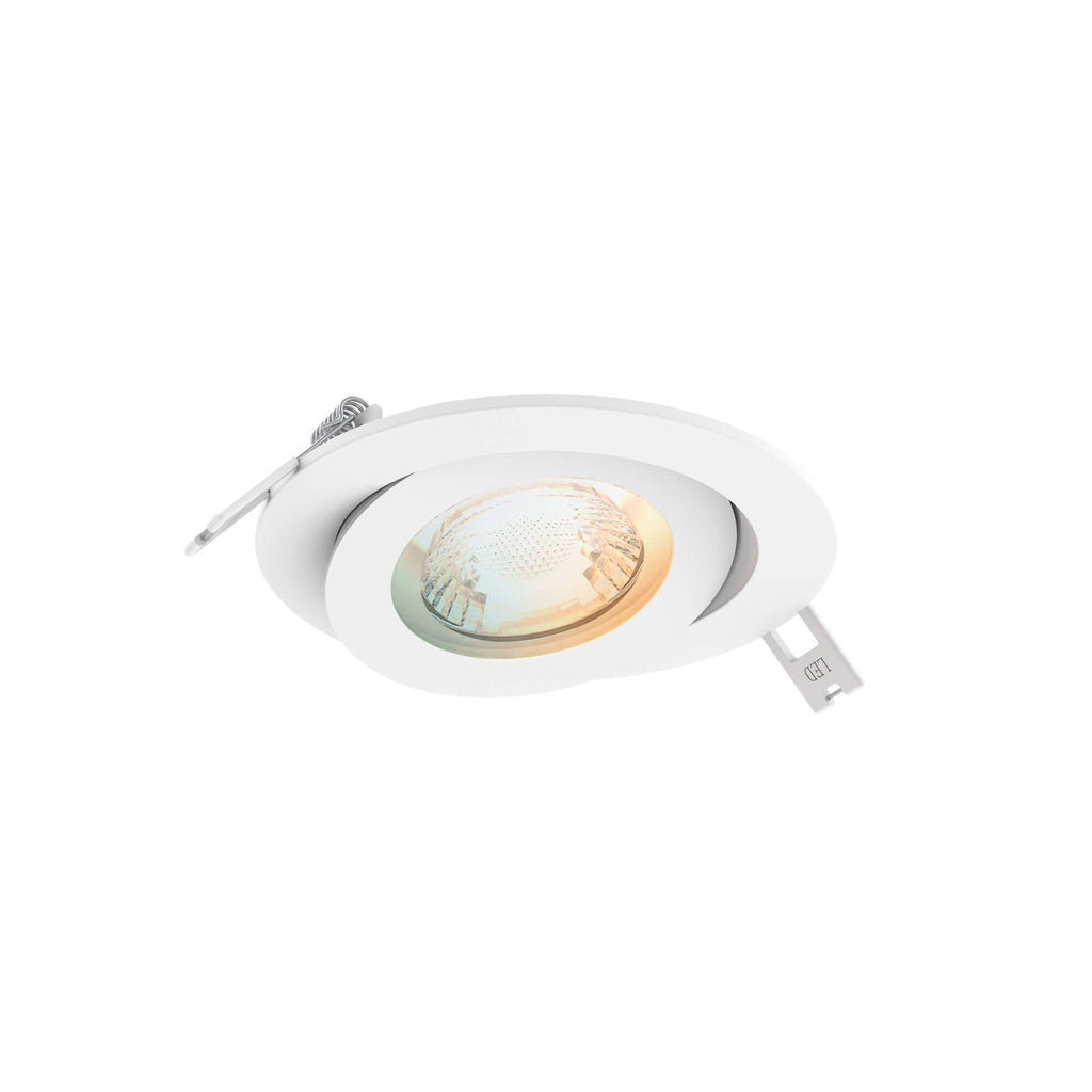 Smart 4 in Flat Gimbal Recessed, RGB+CCT