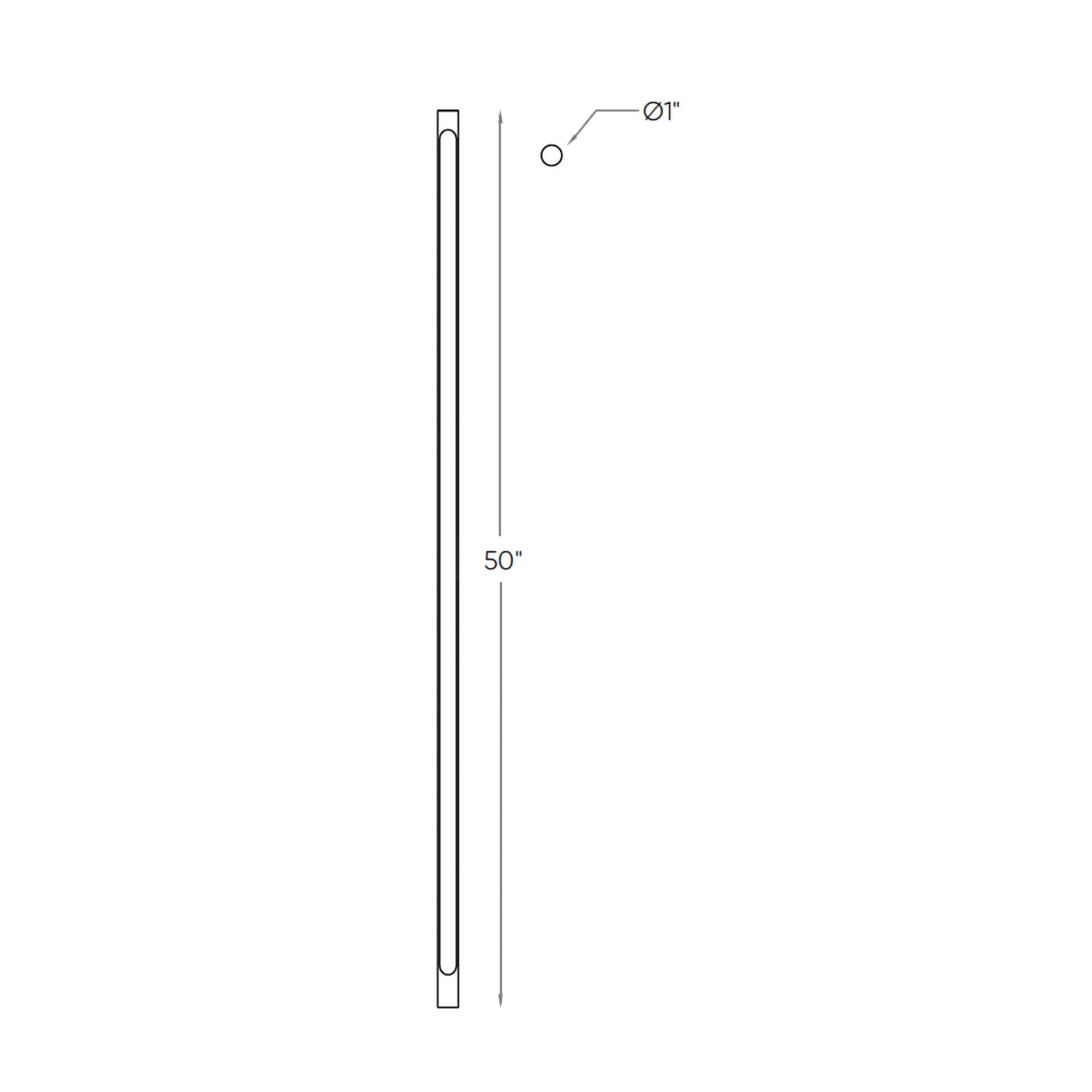 DALS CONNECT PRO Smart Stick Light (50") with 6" metal stake