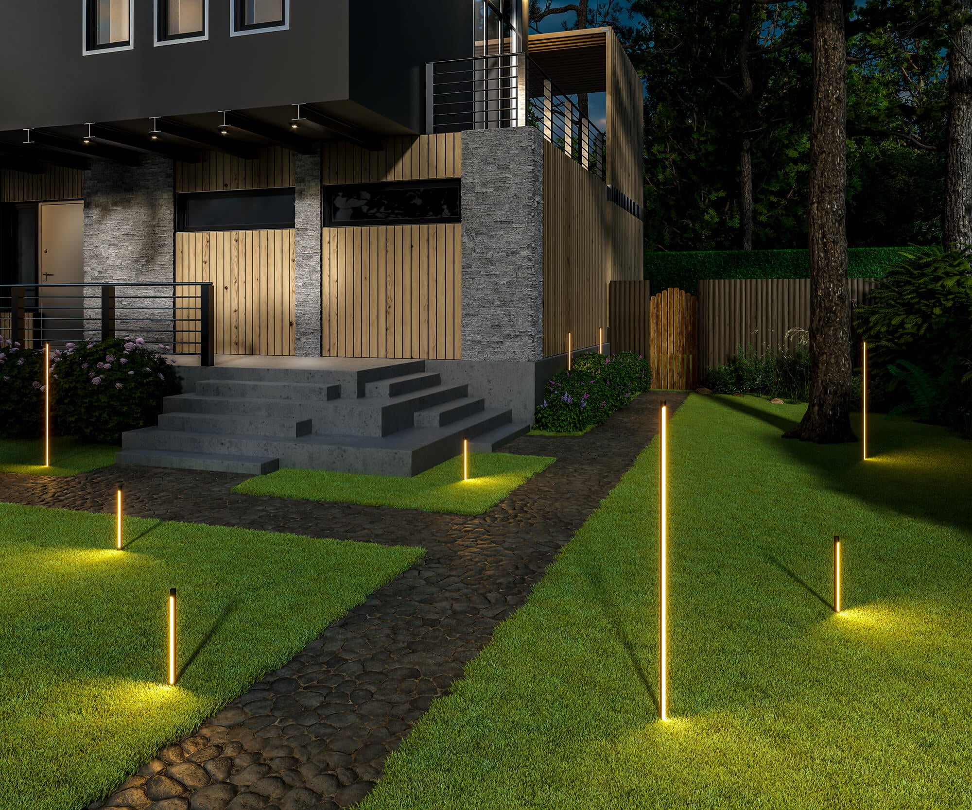DALS CONNECT PRO Smart Stick Light (20") with 6" metal stake