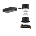3in light module and universal driver-20/35/60 Degree Lens-Regular Ceiling (AZ, BK,WH,GD) Trimless