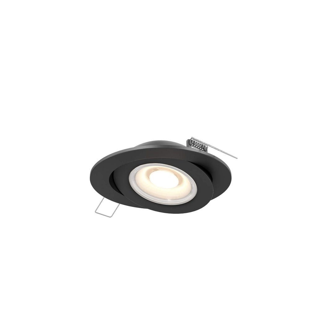 Multi CCT Flat LED Recessed Gimbal - universal 120V-347V, 0-10V dimming