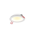 Round warm dim indirect recessed light