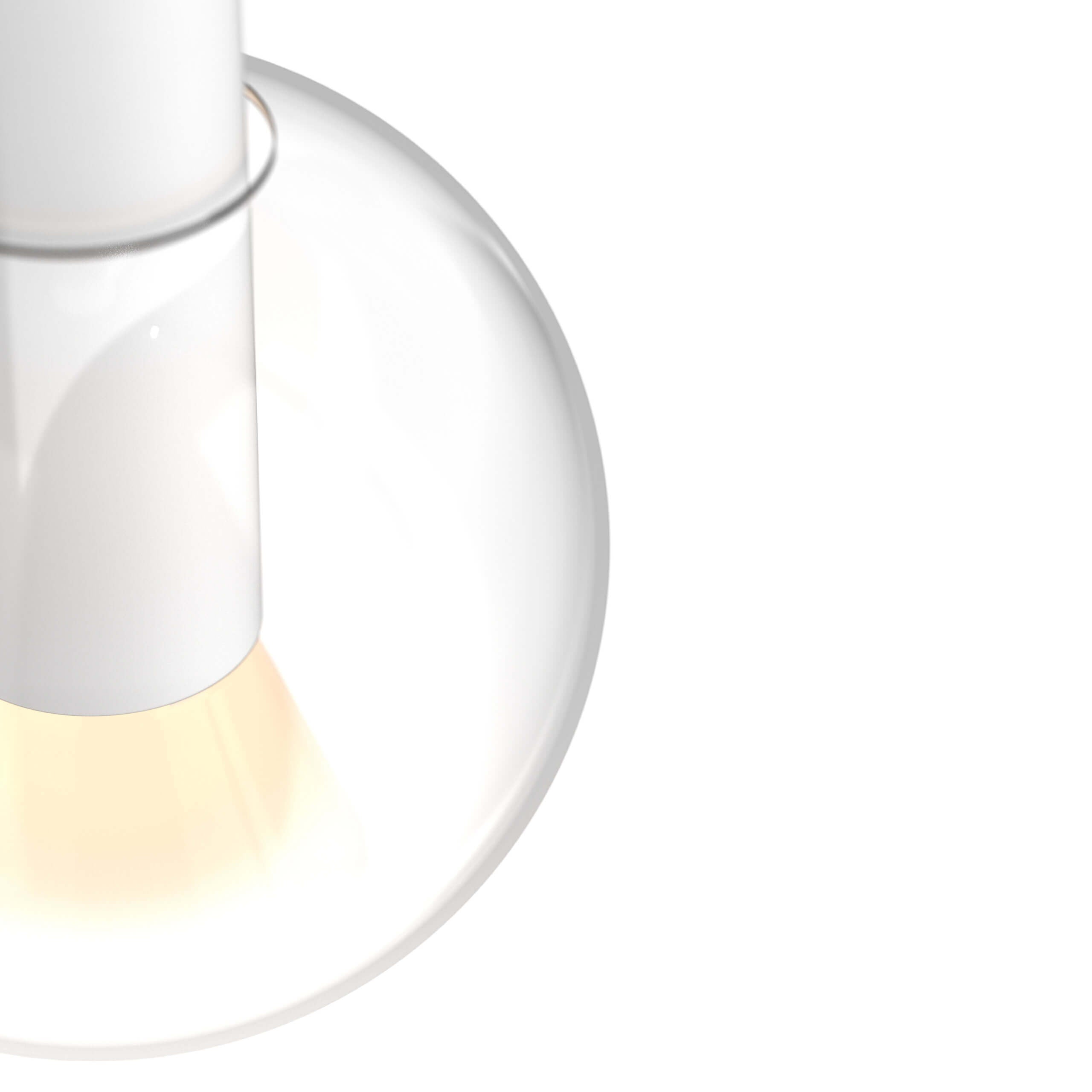 Pendant verre soufflé 9 po — 5CCT