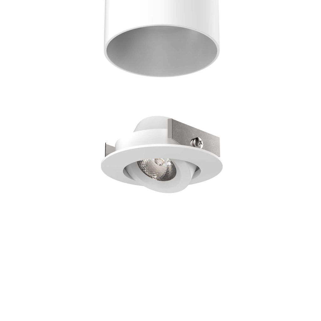 12V LED mini Gimbal Puck Light