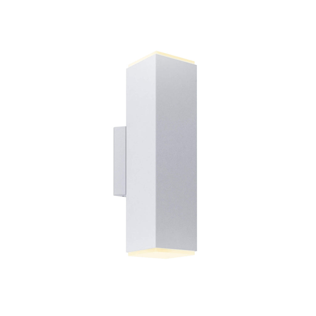 LEDWALL-B – Up and down square LED cylinder – Gris / Grey