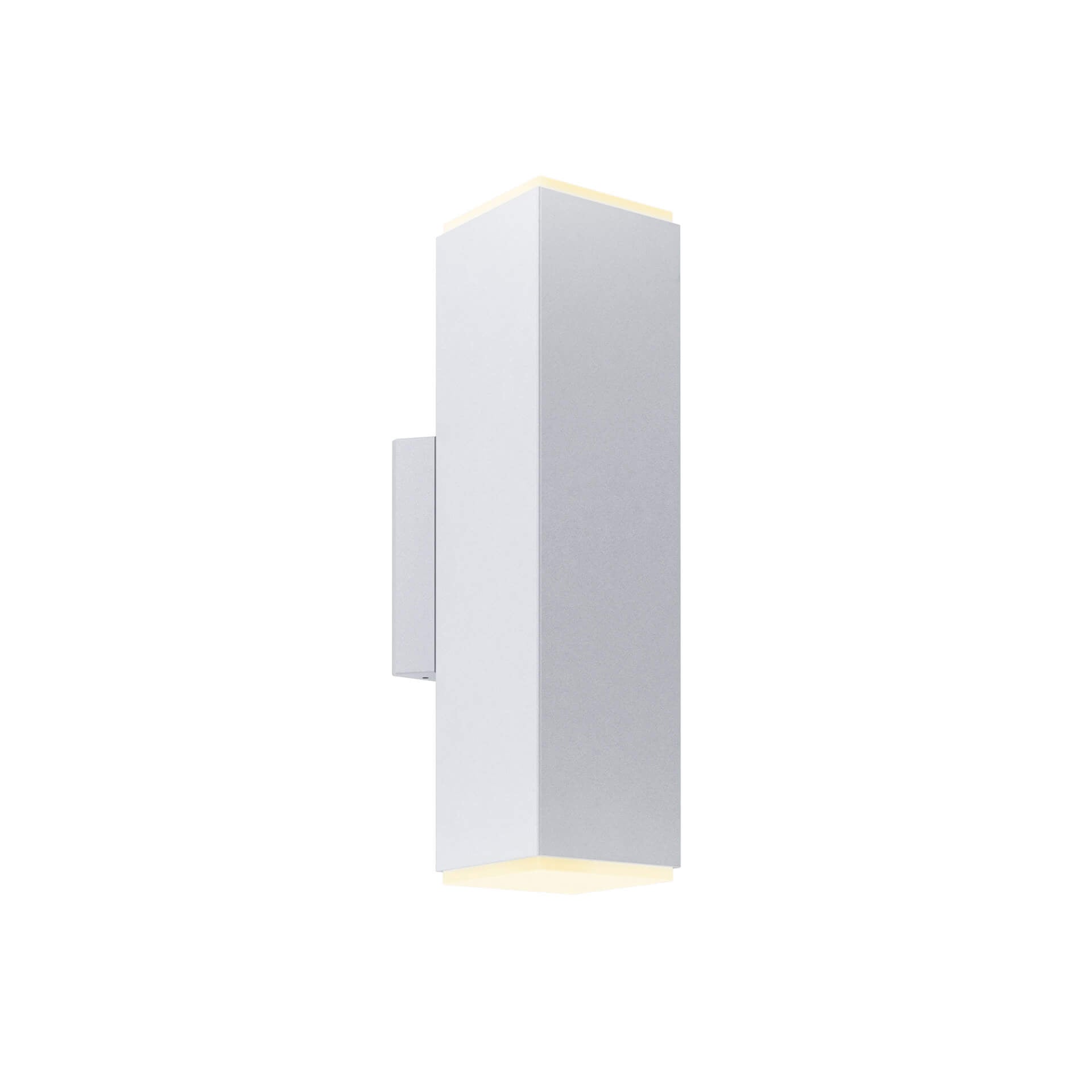 LEDWALL-B – Up and down square LED cylinder – Gris / Grey