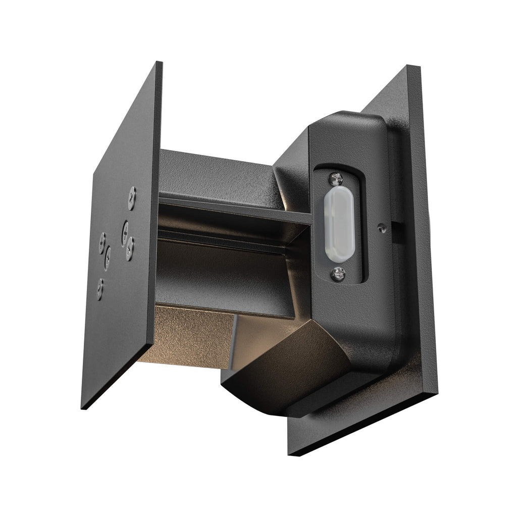 Square adjustable up and down 5CCT LED wall sconce