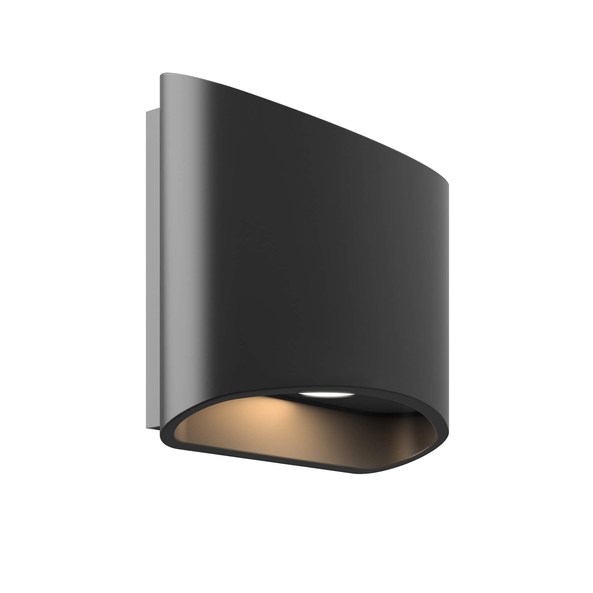 LEDWALL-H – Outdoor up and down wall light, – Noir / Black